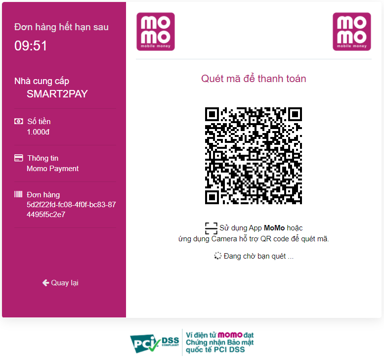 1 QR Code page